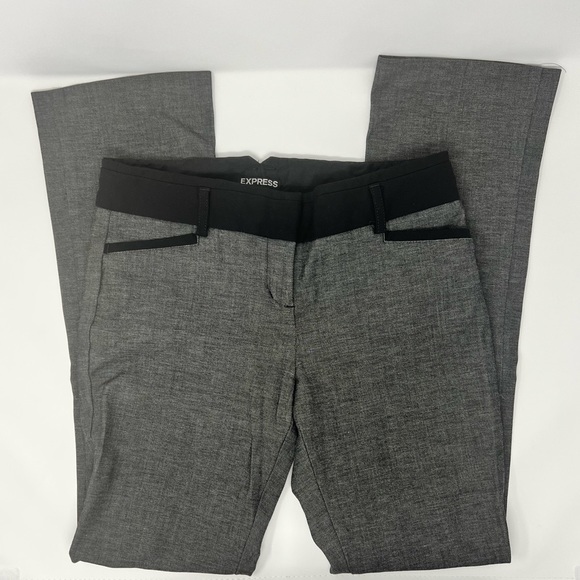 Express Gray Columnist Pants Size 2S - Picture 4 of 6